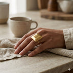 Astra Bold Square Ring