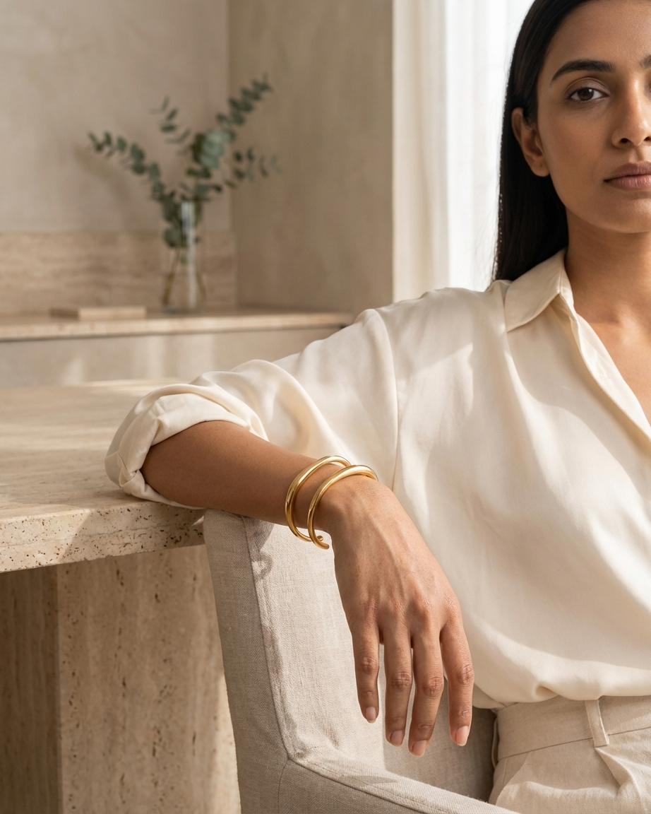 Linea Double Curve Cuff