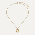 Oval Pendant Necklace