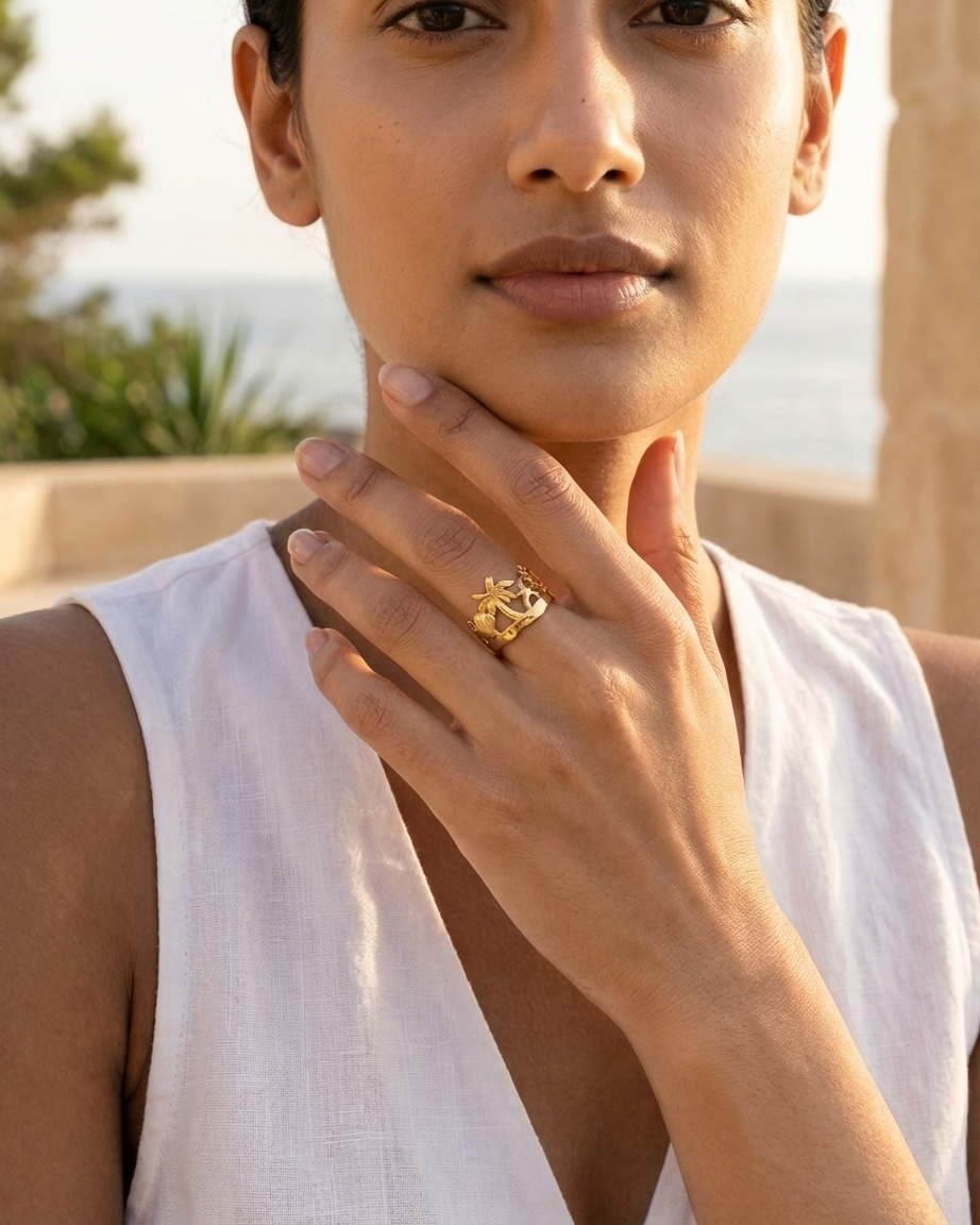 Eden Garden Wrap Ring