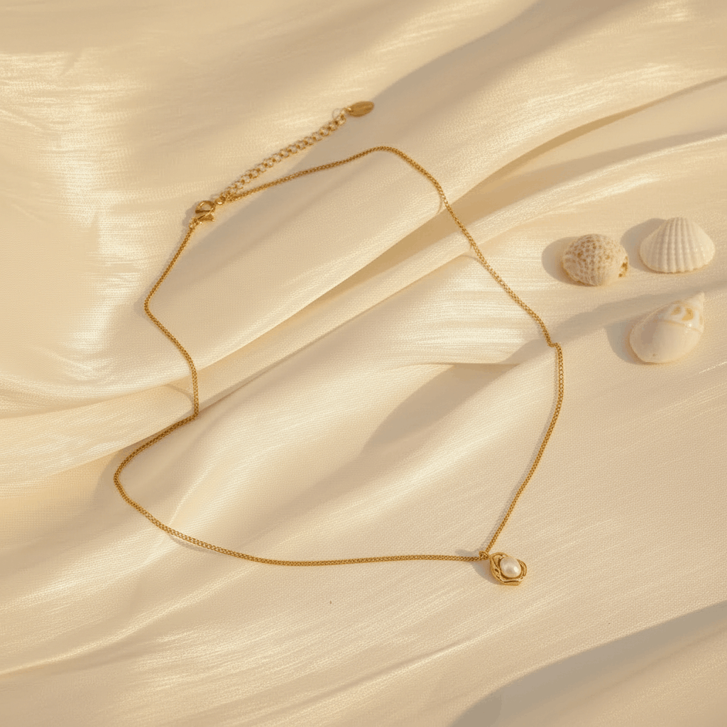 Eternal Pearl Whisper Necklace