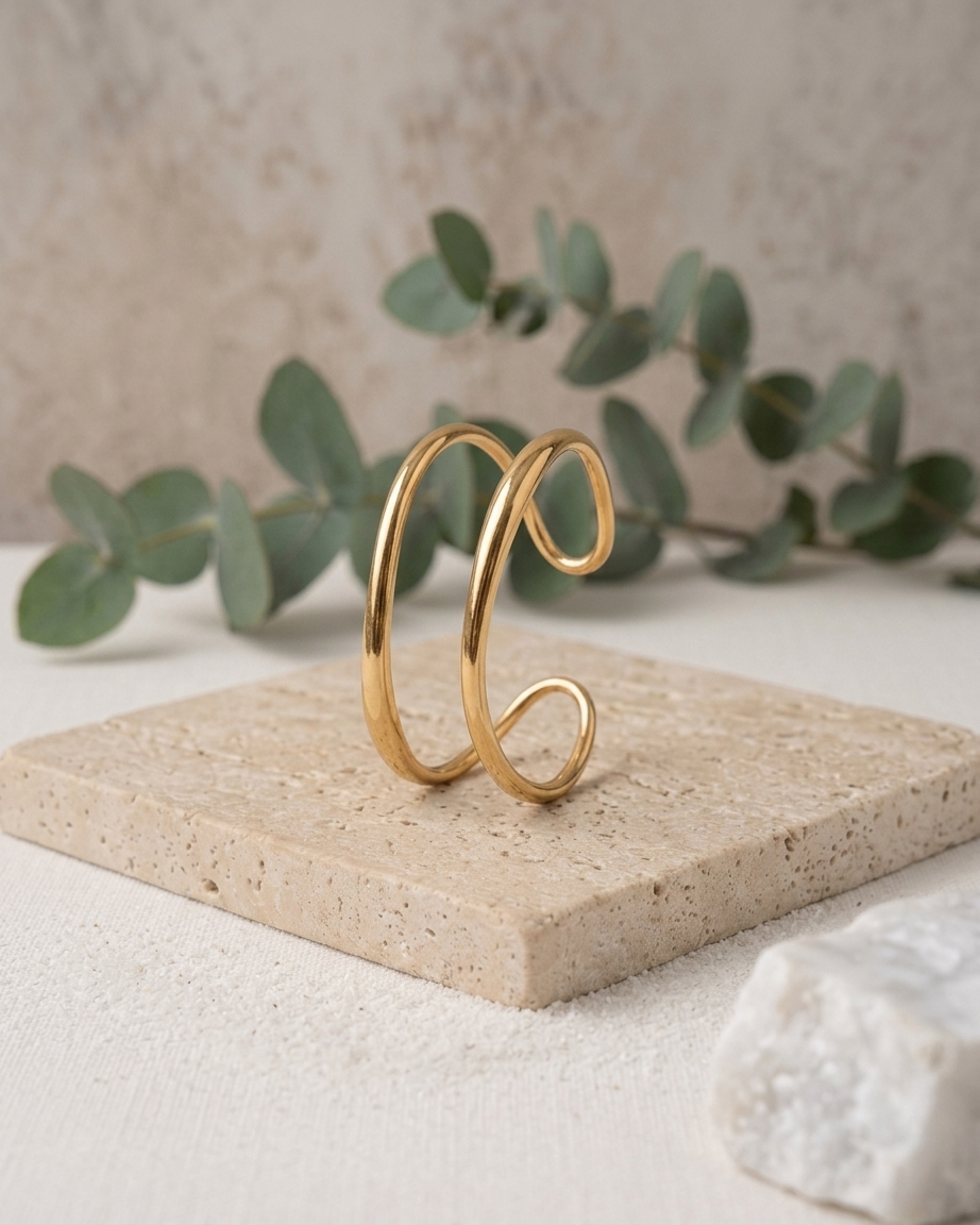 Linea Double Curve Cuff