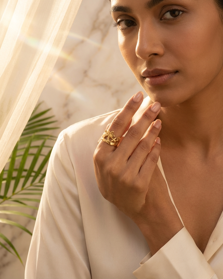 Eden Garden Wrap Ring