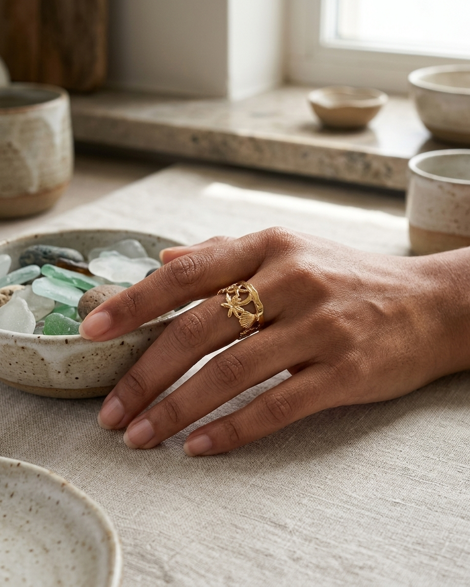 Eden Garden Wrap Ring