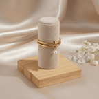 Aurelia Pearl Stack Rings