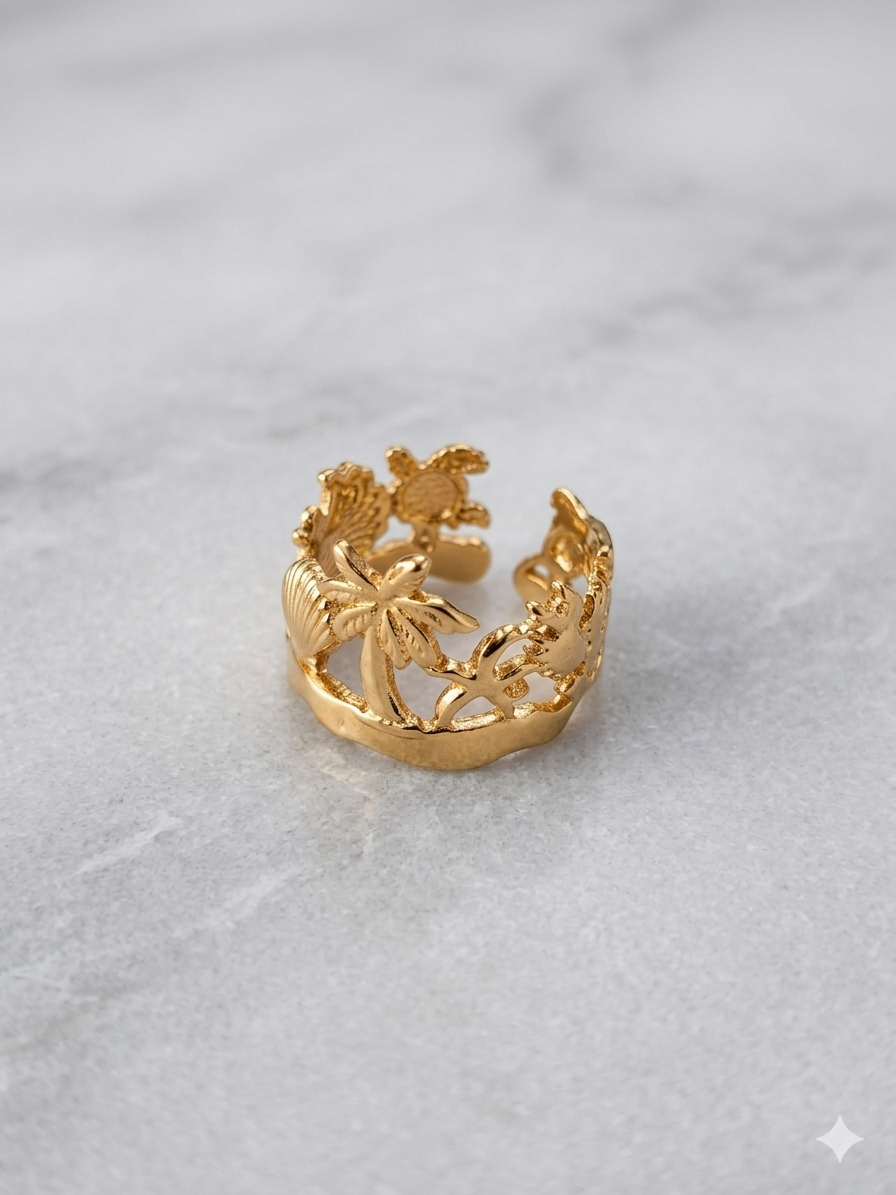Eden Garden Wrap Ring
