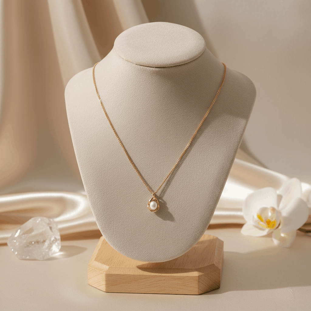 Eternal Pearl Whisper Necklace