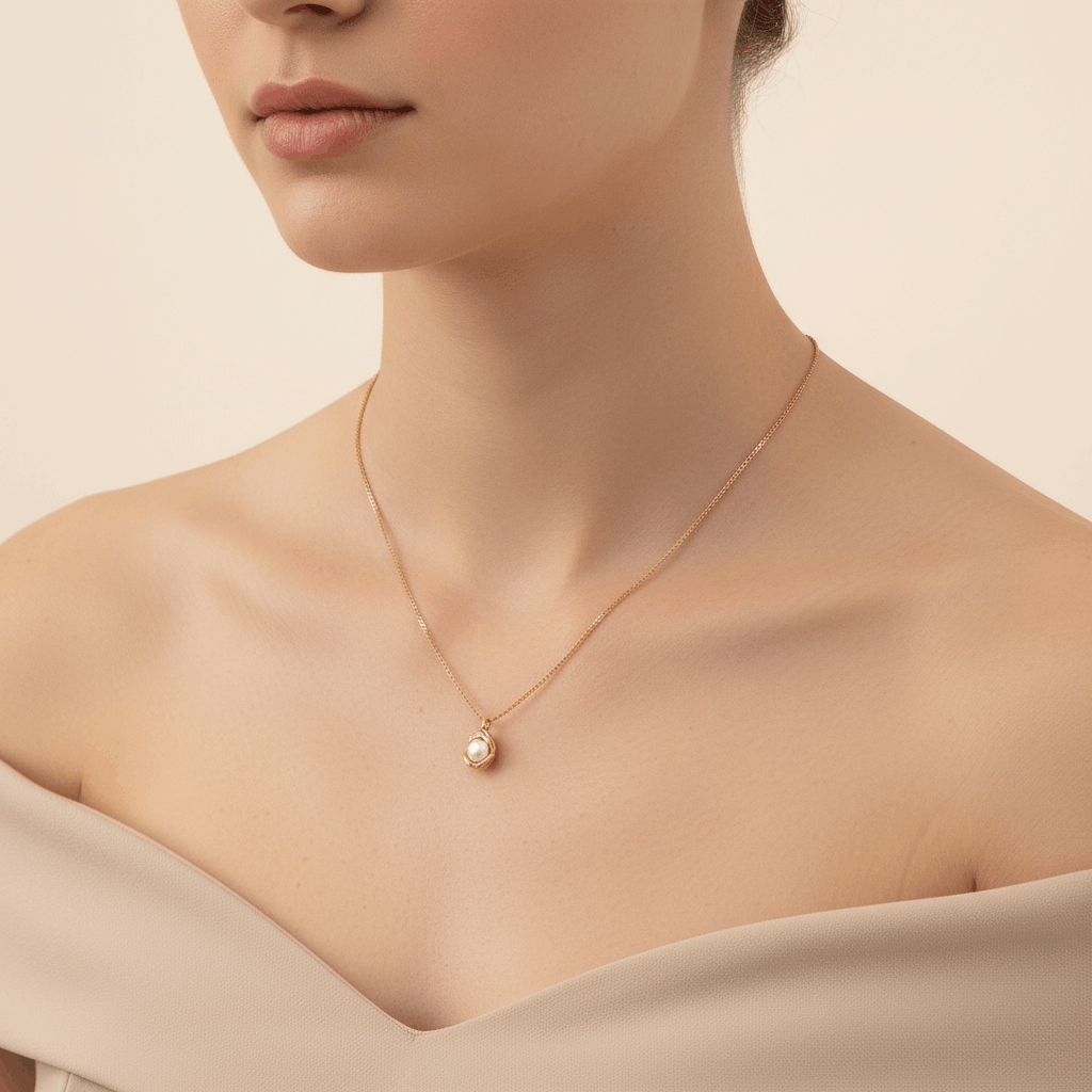 Eternal Pearl Whisper Necklace
